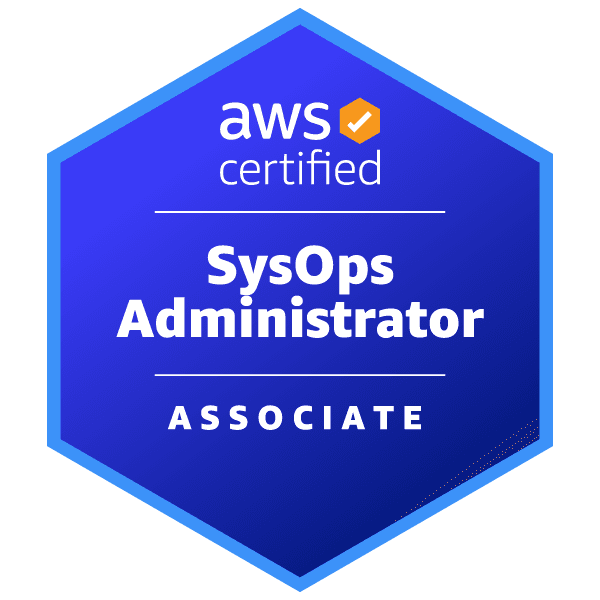 AWS Certified SysOps Administrator Associate
